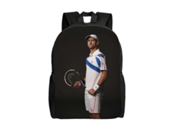 Mochila Novak Djokovic Para Escola E Trabalho, Leve E À Prova Dágua, Mochila Estilosa Para Estudantes E Adultos V323 Olysi Shop