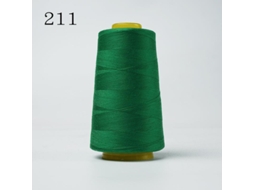 Linha de Bordar de Alta Velocidade 402/3000 Jardas, em Poliéster, para Máquinas de Costura Domésticas. MDUG (verde)