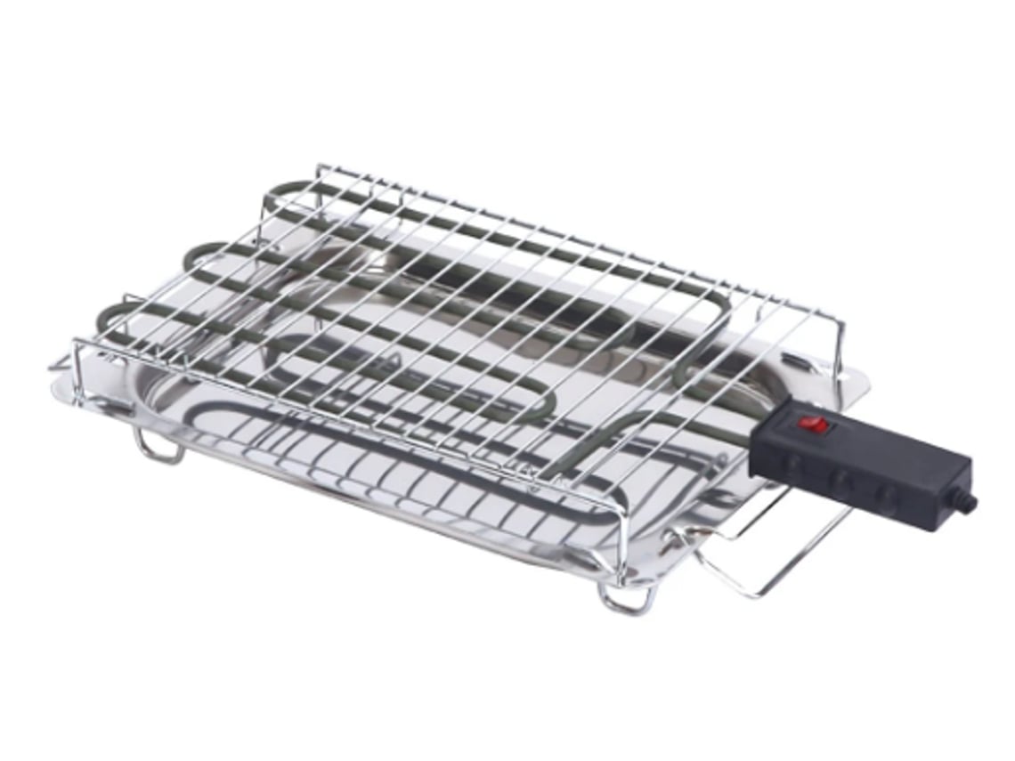 Grelhador Elétrico Beltax BBQ3727 (2000W - 31.5 x 25 x 5 cm - Inox)