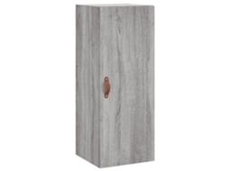 Armário de Parede 34,5x34x90 Cm Cinzento Sonoma MAISON EXCLUSIVE