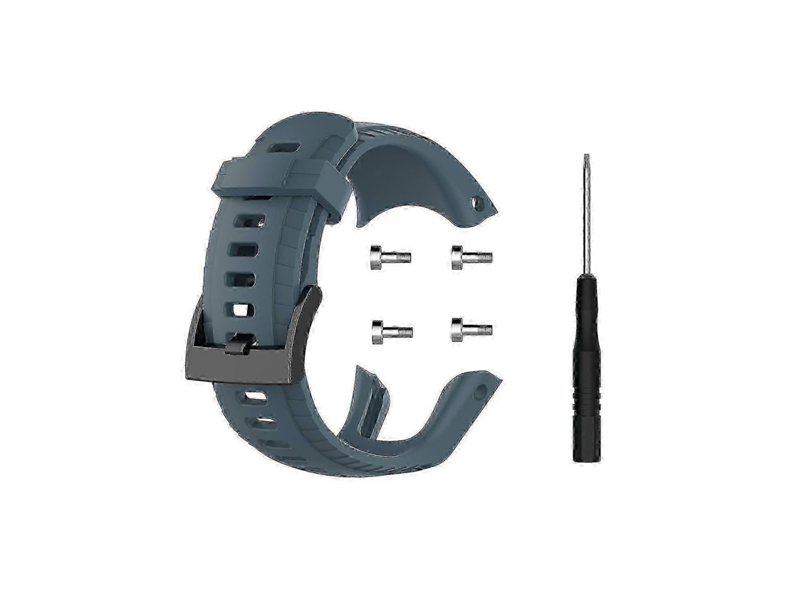 Pulseira De Silicone Resistente Para Smartwatch Suunto 5.