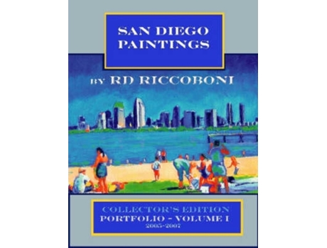 Livro San Diego Paintings by R.D. Riccoboni - Collector's Portfolio RD Riccoboni (Inglês)
