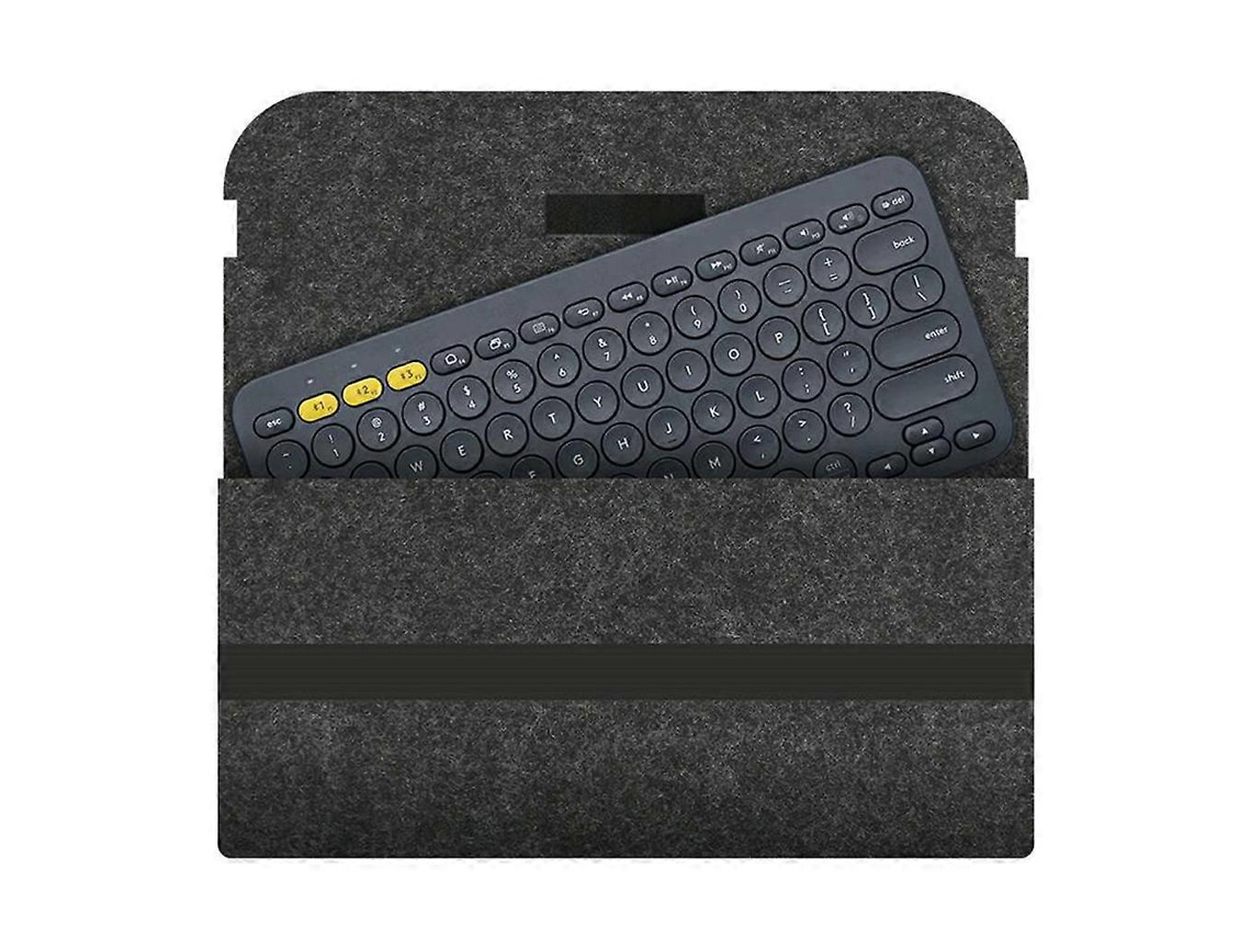 Bolsa De Feltro De Lã Para Teclado Sem Fio K380 K480 Ly Ebike