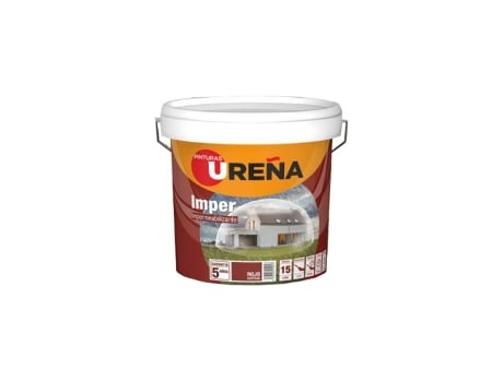 Lata De 5 Kg De Impermeabilizante Anti Vazamento Para Telhados Brancos Pinturas Ureña