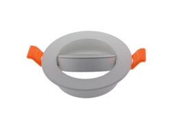 Aro Basculante Redondo Blanco Serie Luxury para Gu10/Mr16