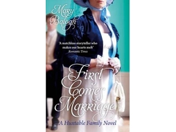 Livro First Comes Marriage de Mary Balogh (Inglês)