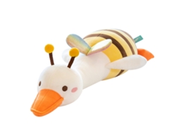Mali brinquedo de Pelúcia Pato Abelha Travesseiro Fofo Stuffed Animal Hugging Pillow S