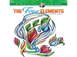 Livro Creative Haven the Four Elements Coloring Book de Miryam Adatto (Inglês)