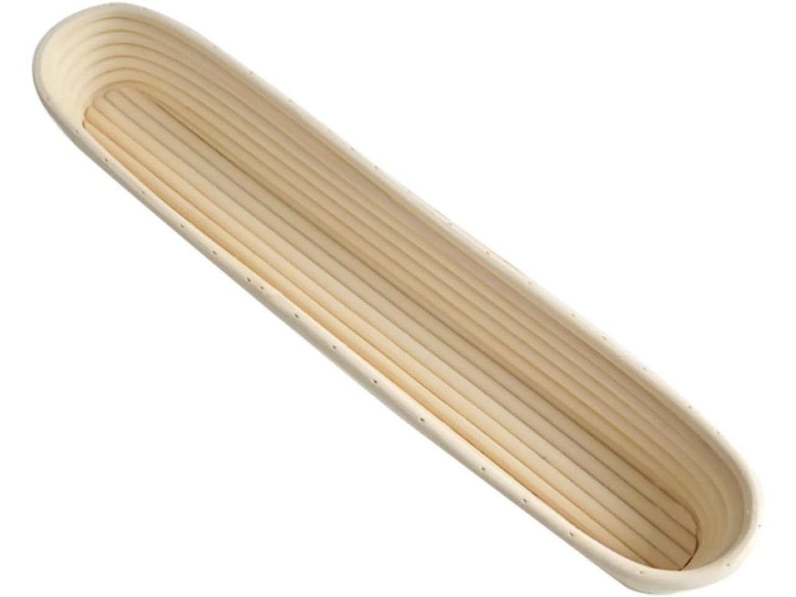 Cesto Banneton Para Pão Artesanal, Cor Bege, Lavável, Para Massa Madre, Fermentação Natural E Padaria Doméstica