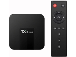 Tx3 Mini Pro Android 10.0 Tv Box Quad-core 2 Gb De Ram 16 Gb De Rom Dual Wifi 2.4g/5.8ghz Bt4.2 3d 4k (preto)