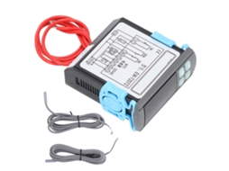 Controle Digital De Temperatura Resistente À Água Para Freezer Armazenamento Frio Ac220v