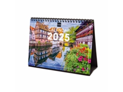 Calendário de Secretária 2025 FINOCAM 21X15Cm Charming 781244925