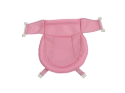 Red De Baño Para Bebé Ajustable Transpirable Anti-deslizante Malla Para Bañera De Recién Nacido Rosa