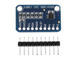 Laxiscreed Placa De Desenvolvimento Para Conversão Analógica-digital De 16 Bits Via I2c