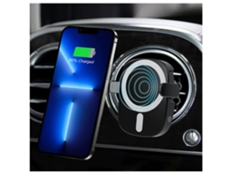 Carregador Carro Sem Ventilação para iPhone 13 Pro/13/13 Mini YIZHOOD Magnética Preto