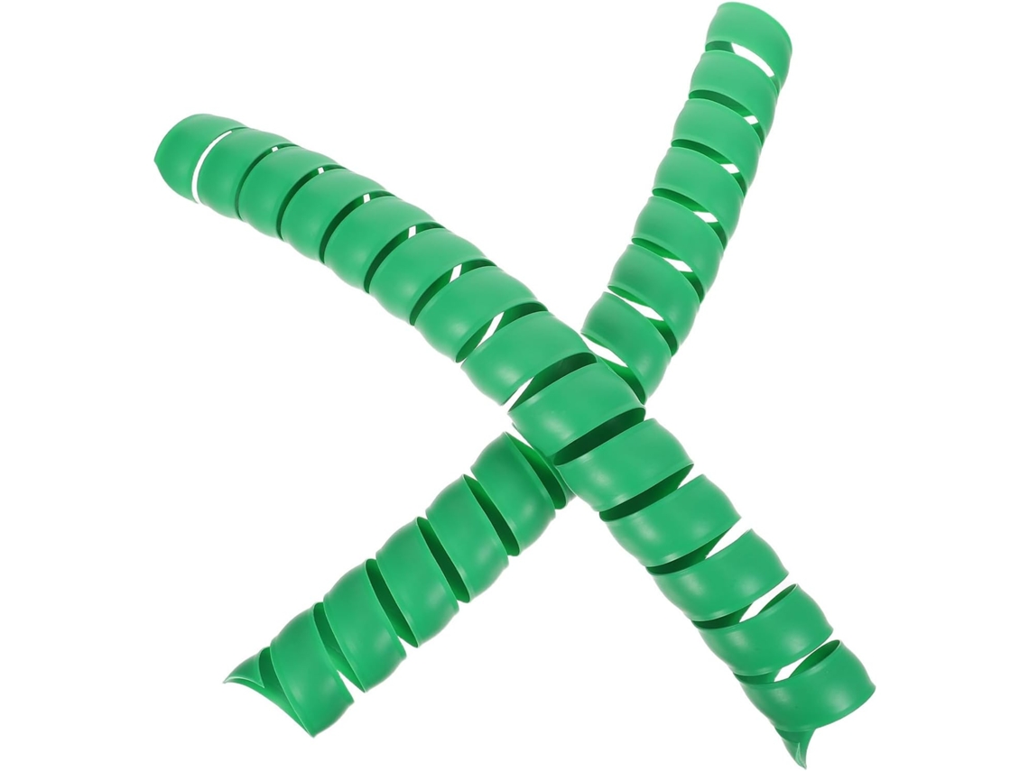 Fuoyloo Protetor Flexível Anti Arranhões Para Móveis, 2 Peças, Plástico Verde Com Design Espiral Para Patas De Gatos Em