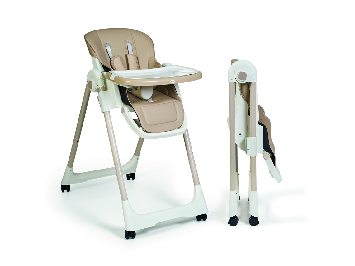 Ms BabyWorld -Cadeira alta Evolutiva Tasty -7 posições altura e 3 reclinação|Bandeja removível e apoio para pés ajustável|Para crianças de até 3 anos