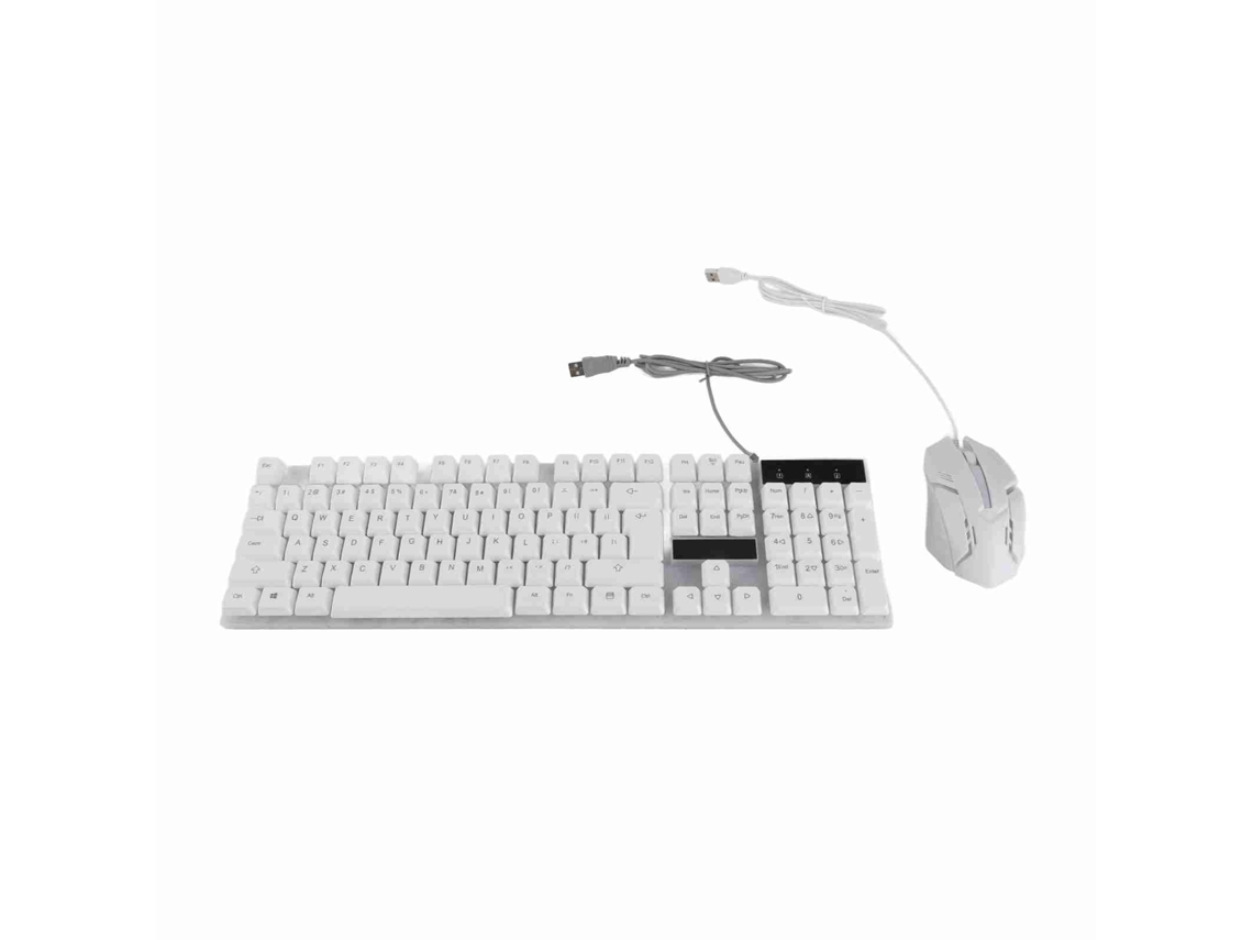 Aetheria combo Teclado e Mouse com Fio Rgb 104 Teclas Plug And Play para Gaming e Escritório