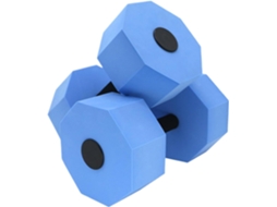 Halteres Aquáticos, Pesos Leves para Piscina, Equipamento de Fitness com Cabo X 15cm Resistente S/MARCA