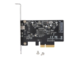 Maiwo Placa Pcie Usb 3.2 Kc008 Placa Riser Pcie X4 Para Typec 20gbps Para Sistema Win