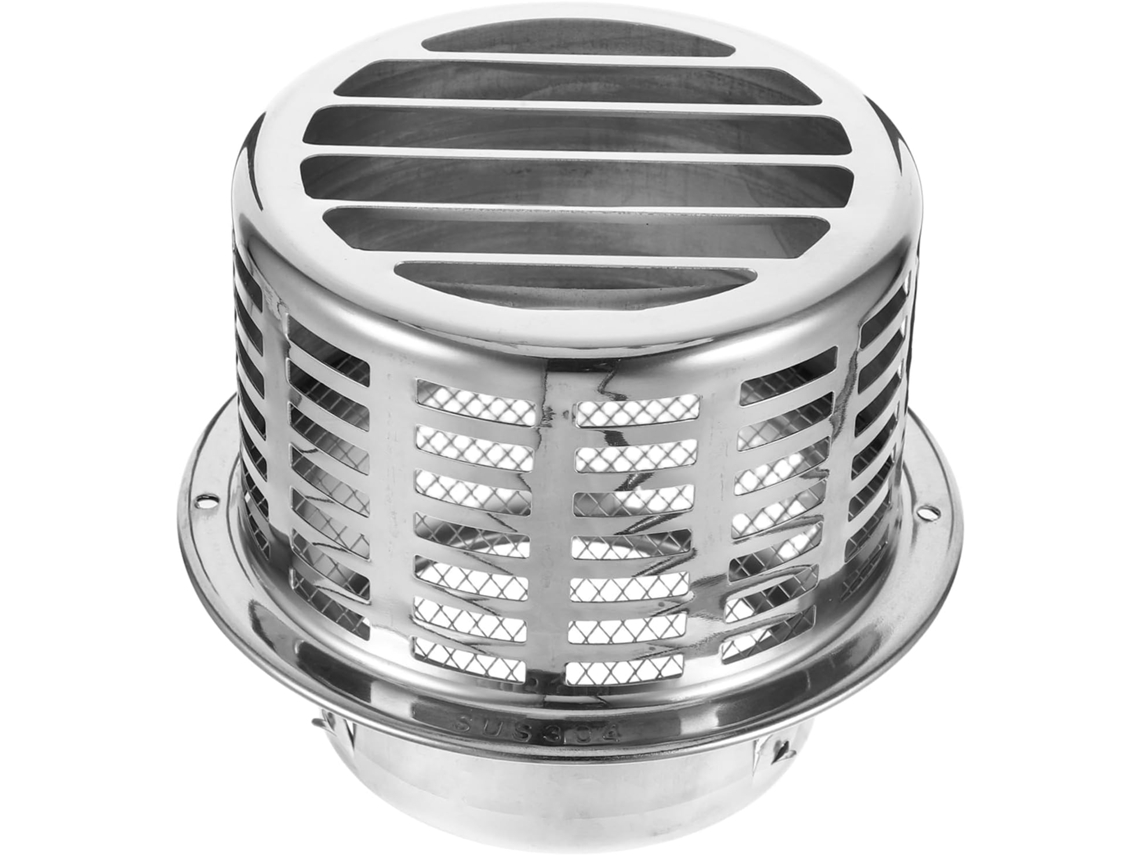 Tampa De Ventilação Em Aço Inoxidável Para Saída De Exaustão