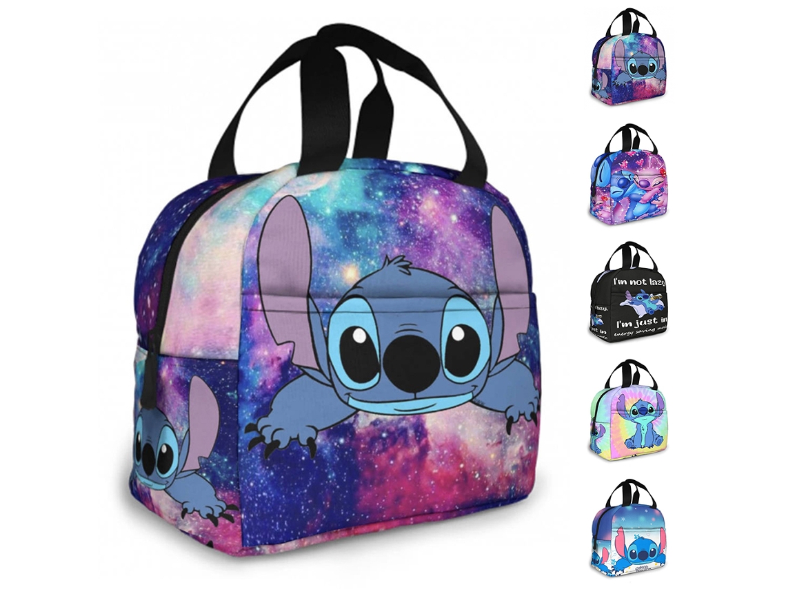 Lancheira Térmica Lilo Stitch para Crianças e Adultos, Lancheira Térmica Aquaforge Picnic