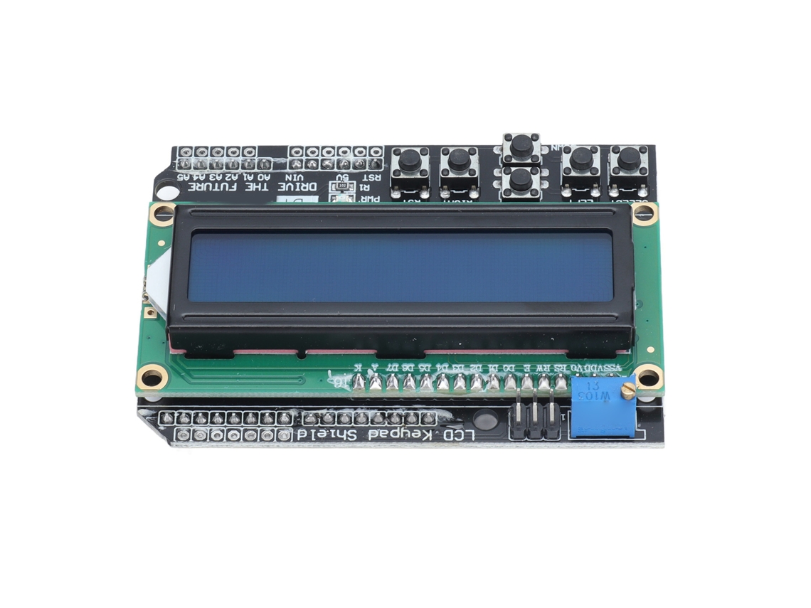 Módulo Lcd Keypad 1602 Com Painel De Expansão