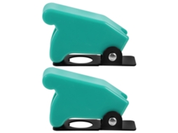 Conjunto De 2 Capas Protetoras Para Interruptores Basculantes De Plástico De 12 Mm