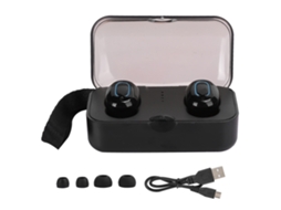 Auriculares Bluetooth portátiles Ti8s mini para deportes, con estuche de carga, negro, S/MARCA