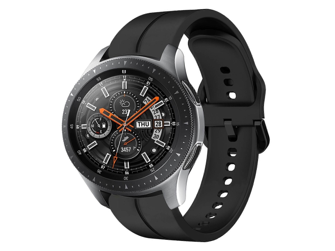 Pulseira De Silicone Em Formato De Laço Para Samsung Galaxy Watch 46mm 22mm