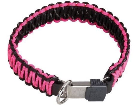 Coleira para Cães  Paraquedista Pink (45 cm)