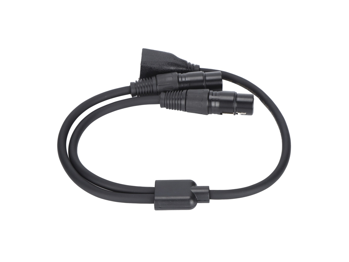 Cable Adaptador Xlr Hembra Doble a Rj45 Hembra, Conector Convertidor de Micrófono, 0,5 M