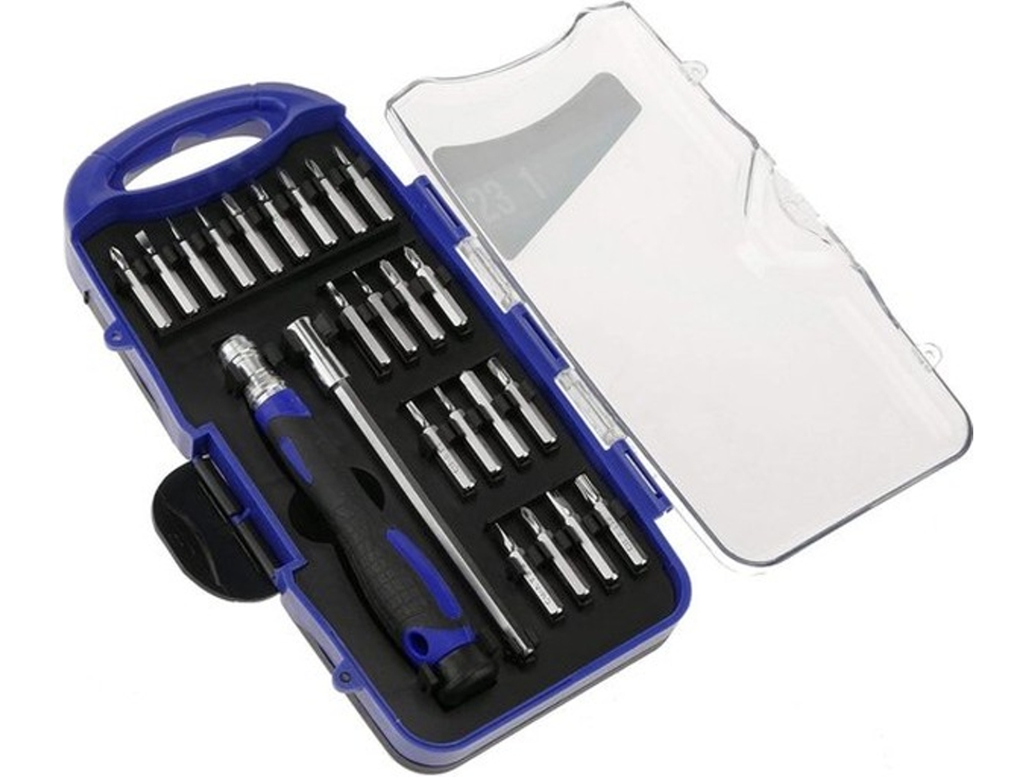 Set De Alicates De Phillips Cr-v 8 Peças Hu29-vces Com Ponta Magnética