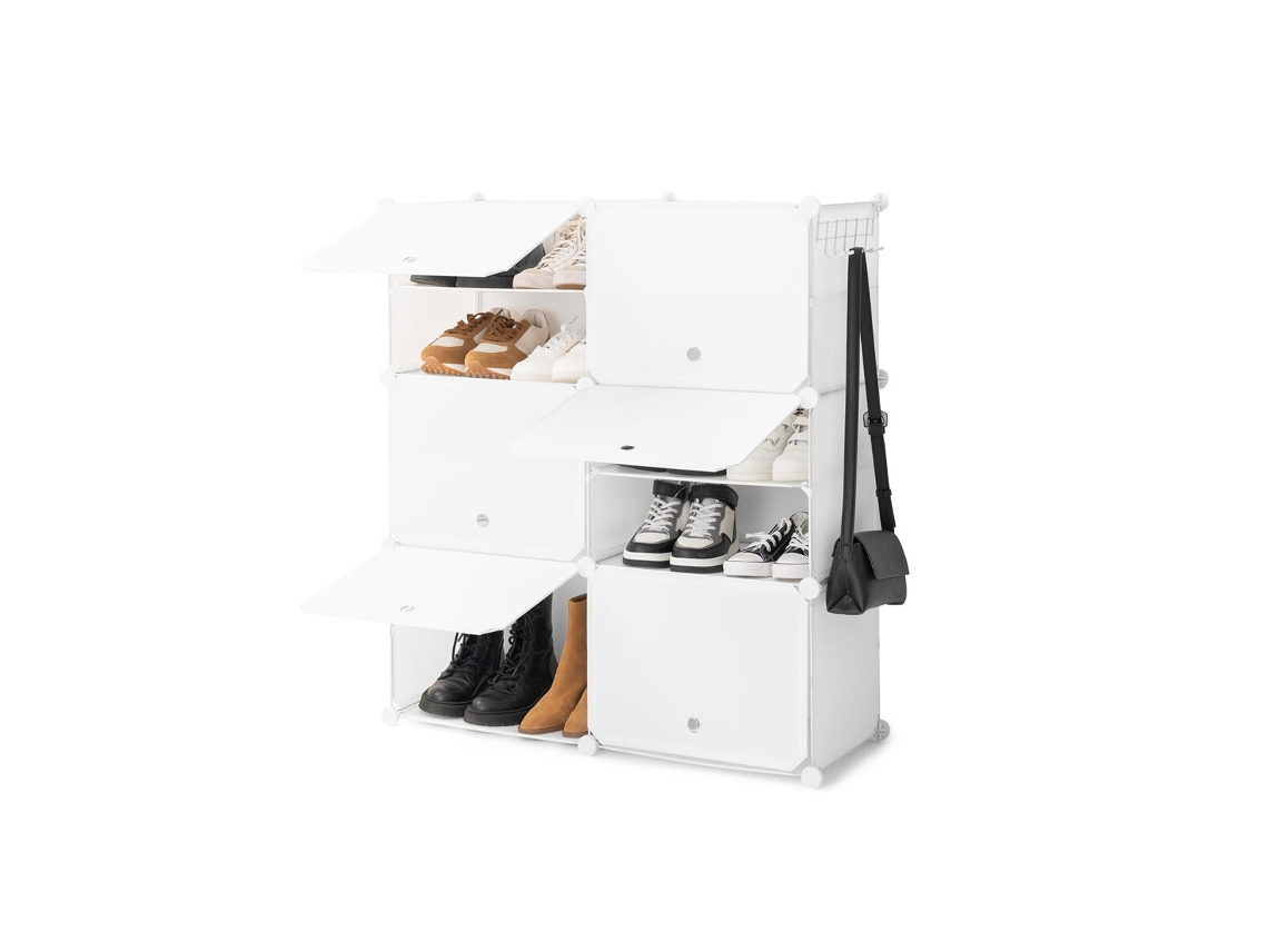 Sapateira Modular Portátil INNOVAGOODS Branco (20 pares - 84 x 96 x 32 cm)