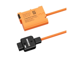 Bateria Falsa En-el15 Com Conector D-tap Para Câmeras Nikon Z8 Zf Z6 Z7ii Z5 D850 D810 D780 D500 D7500