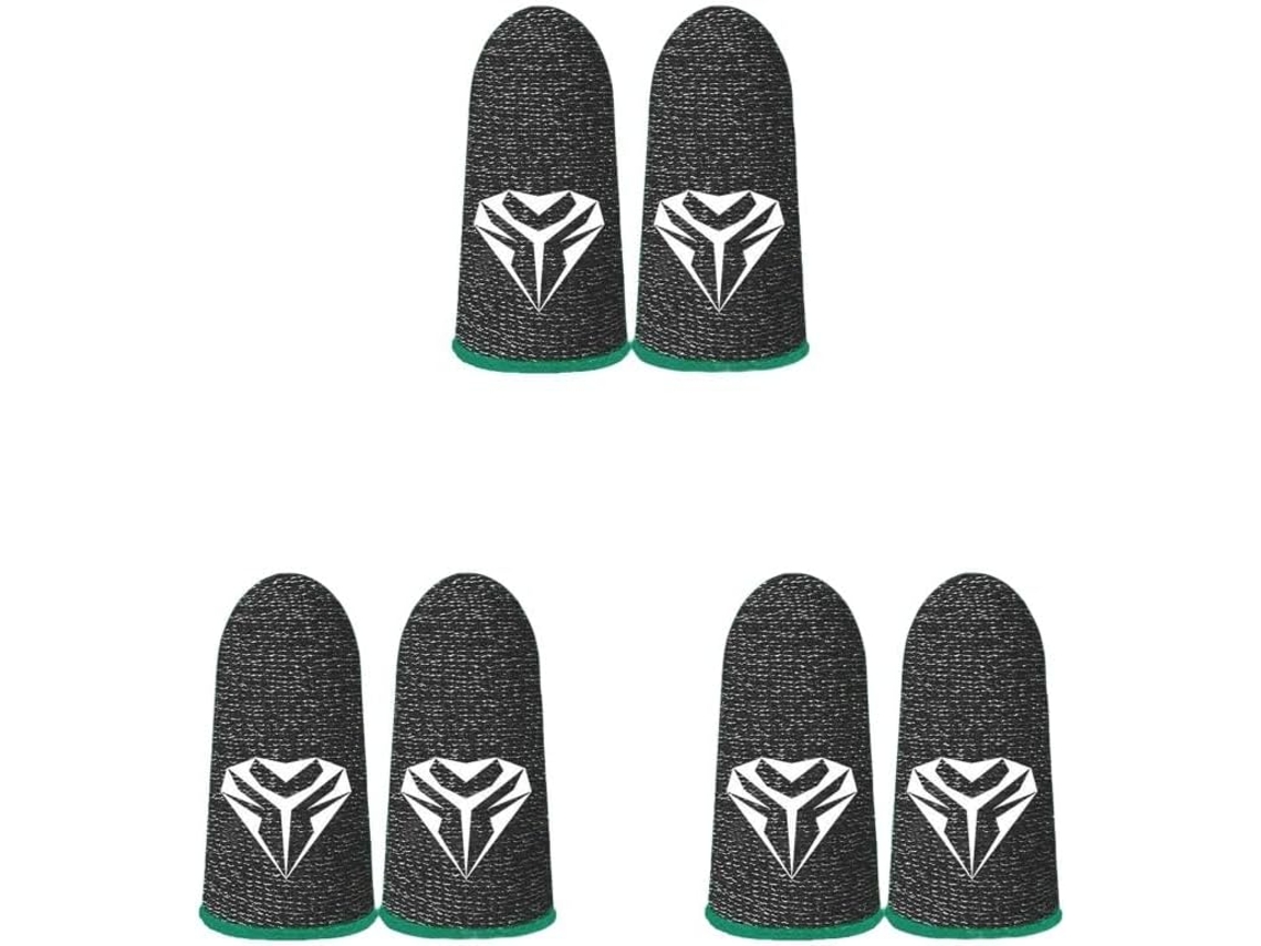 Luvas Com Polegar Resistente Ao Suor Para Celulares Vermelhas 45x 25mm