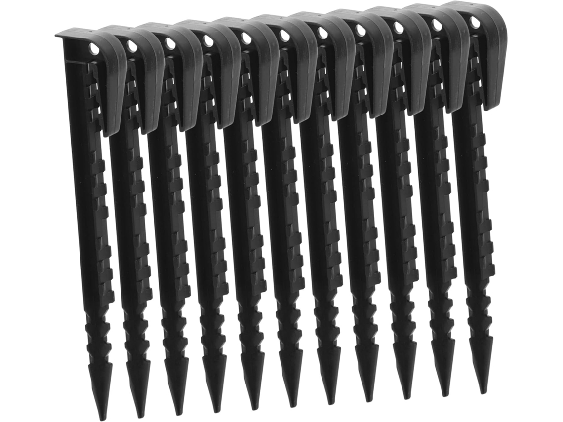 Estacas De Plástico Para Barraca, Ideais Para Montanhismo E Camping, Cor Neutra. Gokoco