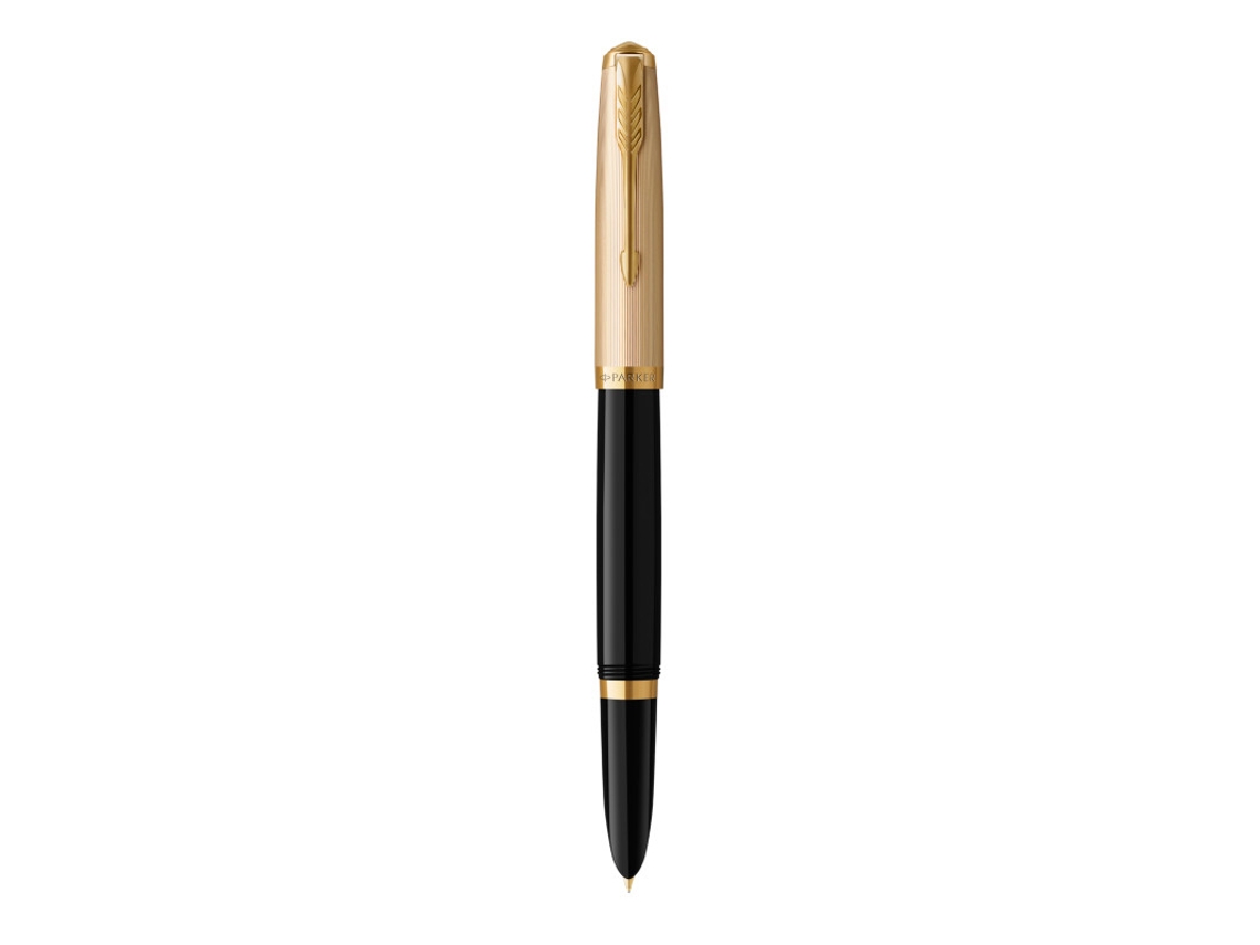 Caneta tinteiro PARKER 51 Preto Ouro 1 Peça