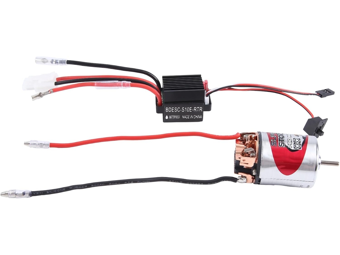 Controlador de Velocidade Esc 540 Brushed 29t e 320 com 2 Becs para Carro/caminhão Rc Off road de Escala 1/10 SFUSHOS