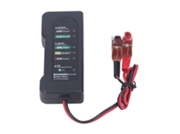 Laxiscreed Testador De Bateria De Carro 12v Com Clips E Led Para Diagnóstico Rápido