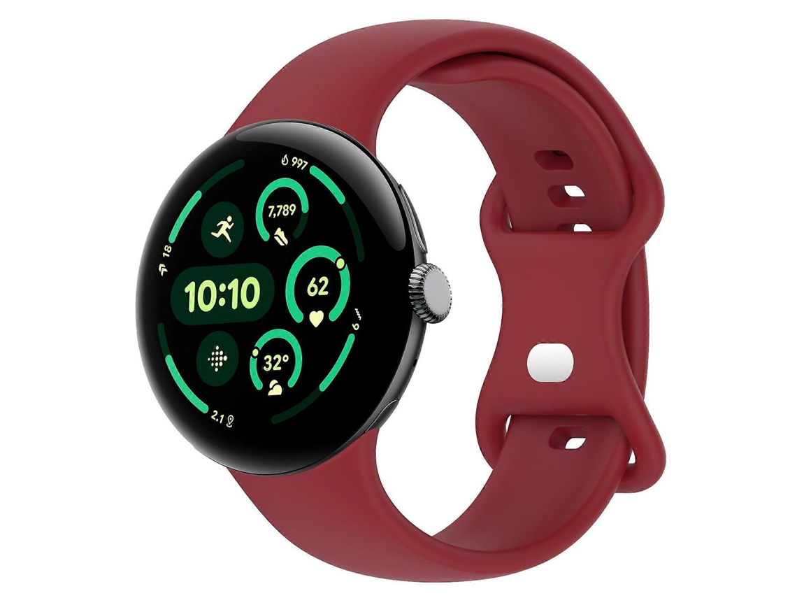 Pulseira De Silicone Sólida Com Fecho Borboleta, Tamanho: G