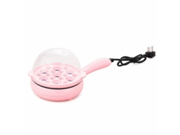 Panela De Ovos 2 Em 1, Frigideira Antiaderente E Caldeira, Desligamento Automático, Rosa, Para Dormitório Doméstico