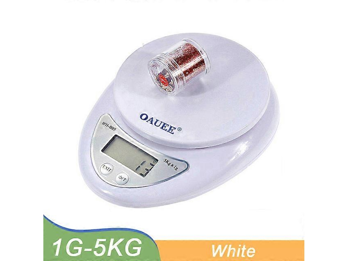 Balança Digital Portátil Led 5kg/1g, Balança Eletrônica Para Medição De Peso De Alimentos E Envio Postal, Acessórios De Cozinha Aquaforge