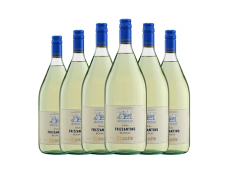 Espumante RIUNITE Frizzante Bianco Doce Emilia Romagna Garrafa Magnum (1.5 L - 6 Unidades)