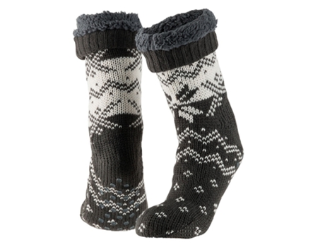 Meias APOLLO HOMEWEAR para Homem (TU - Poli?ster - Cinzento)