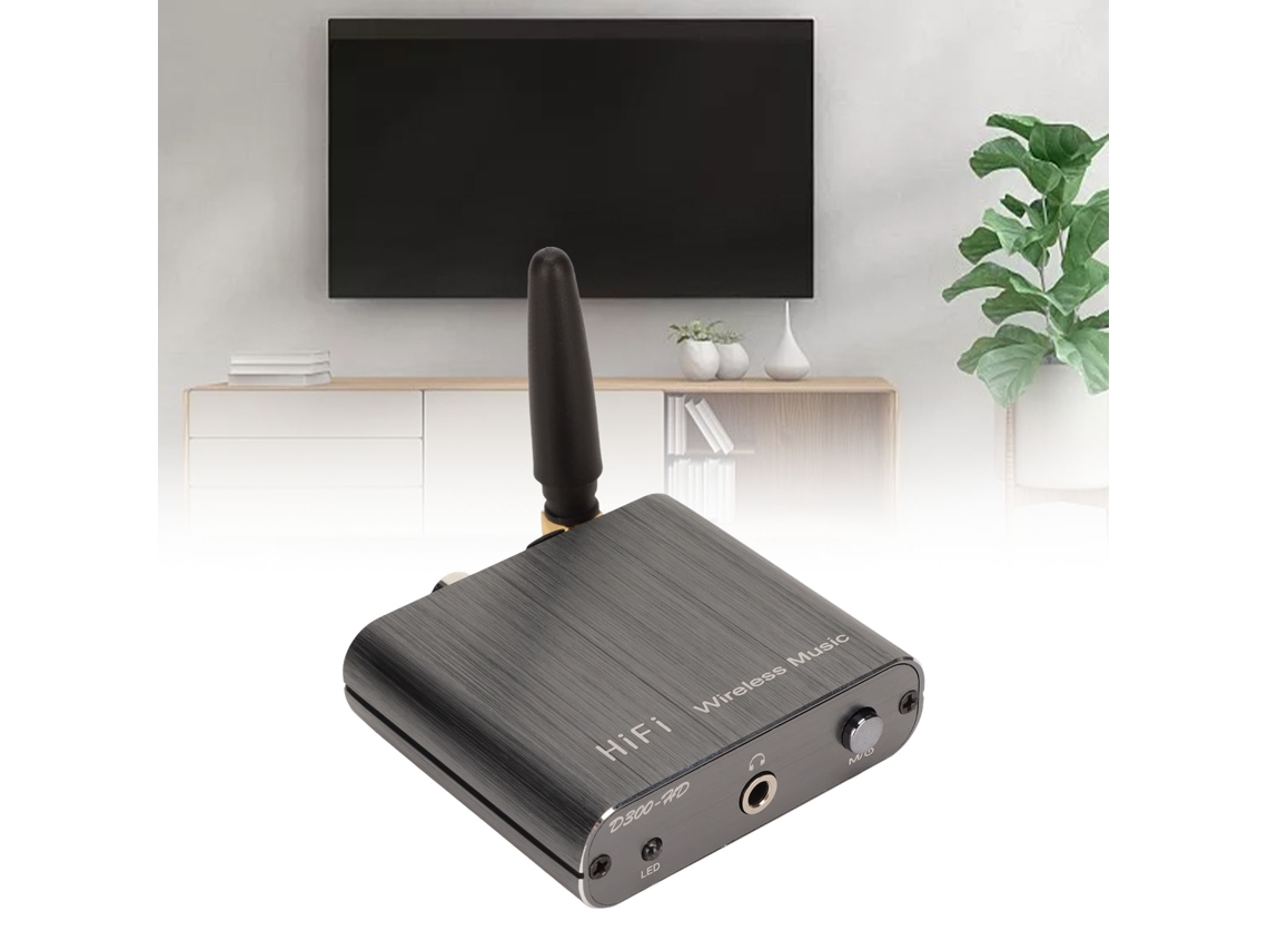 Amplificador De Fone De Ouvido Hifi Com Entrada Coaxial, Óptica E Bluetooth, Compatível Com Mp3 Players, Computadores E Outros Dispositivos Para Som D