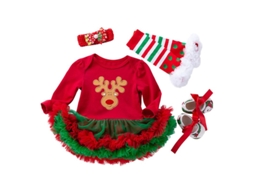 1 Conjunto de Vestido de Menina ALLINLESS