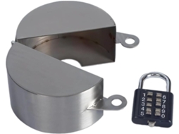Cadeado Antifurto em Aço Inoxidável com Combinação de 4 Dígitos | S/MARCA