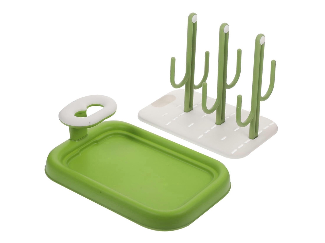Escorredor De Mamadeiras Removível Com Design Vertical Para Drenagem E Armazenamento Compacto Para Xícaras E Canecas.