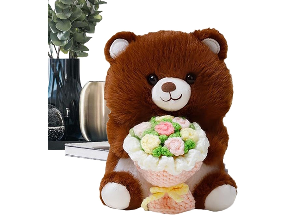 Bichinhos De Pelúcia, Boneca Com Buquê, Para Brincar E Decorar O Quarto